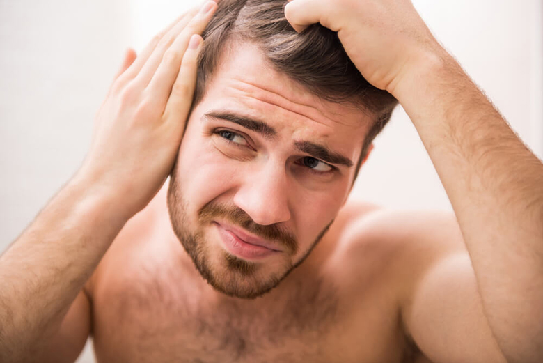 corte de cabelo de cabelo masculino