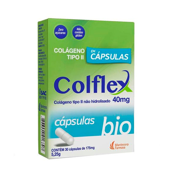 Colflex Bio 40mg com 30 Cápsulas