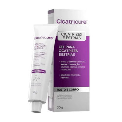 Cicatricure Gel para Cicatrizes e Estrias com 30g