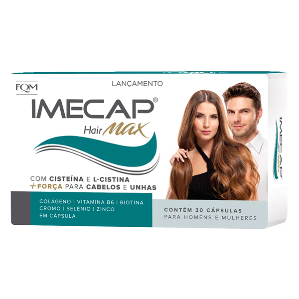 Imecap Hair Max com 30 cápsulas