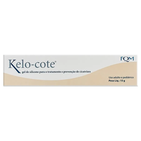 Kelo-Cote gel de Silicone com 15g