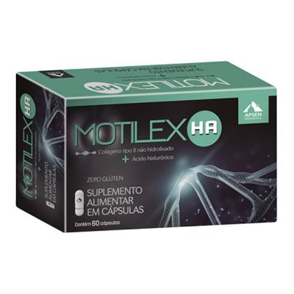 Motilex HA com 60 cápsulas