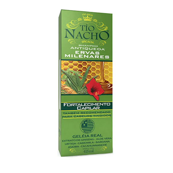 Shampoo Tio Nacho Antiqueda Ervas Milenares com 415ml