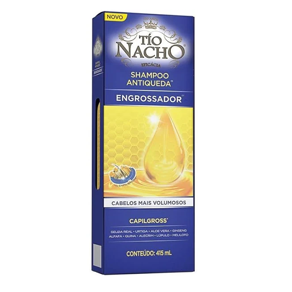 Shampoo Tio Nacho Engrossador com 415ml