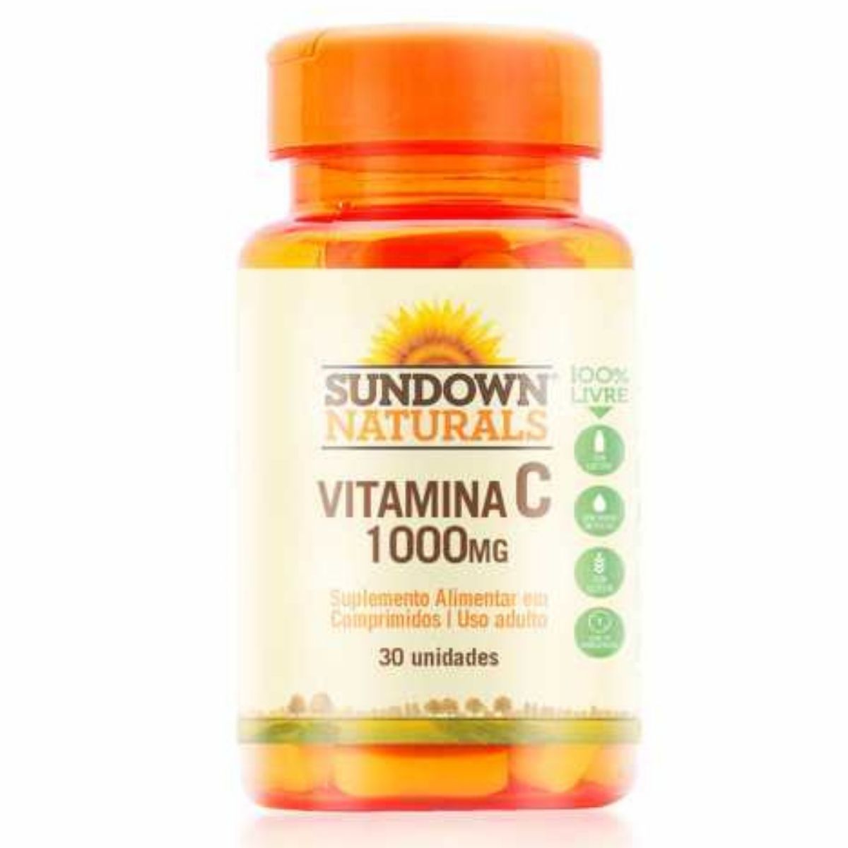 Vitamina C 1000mg Sundown com 30 cápsulas