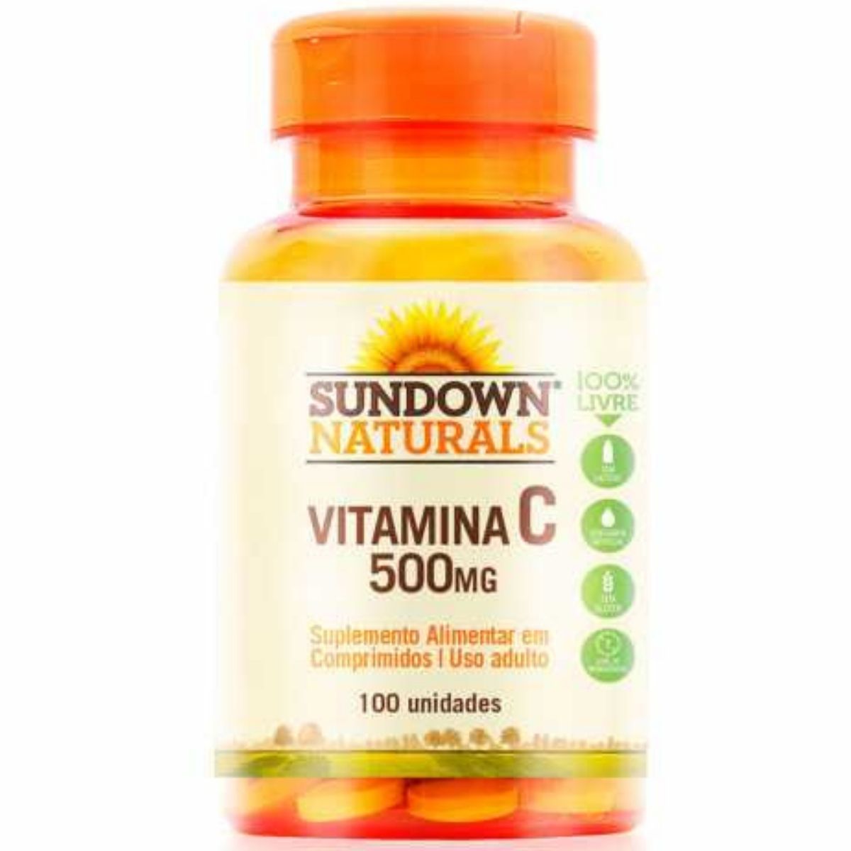Vitamina C 500mg Sundown com 100 comprimidos