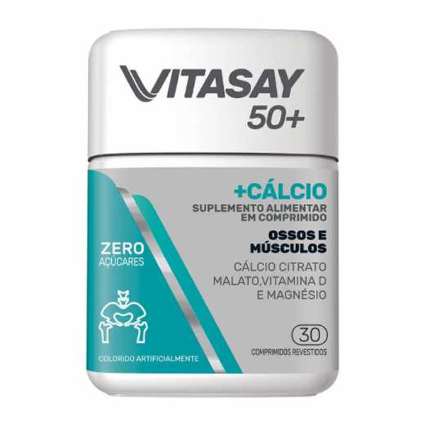 Vitasay 50+ Cálcio com 30 comprimidos
